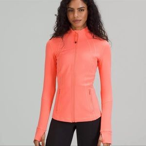 Lululemon Define Jacket in Raspberry Cream Size 8